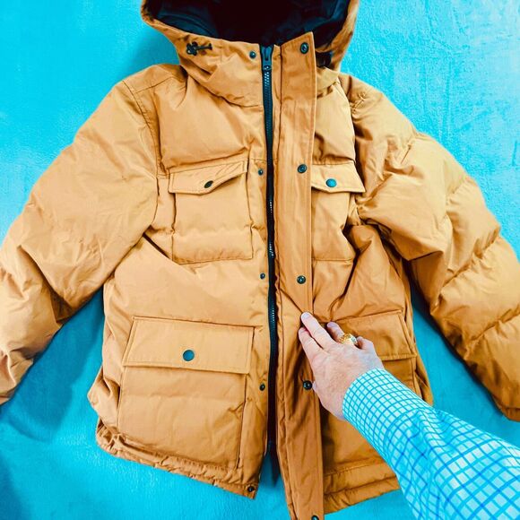 Levi's Mens Sz Small Brown Arctic Cloth Quilted Lined Four Pocket Chore New $29 - Picture 5 of 15